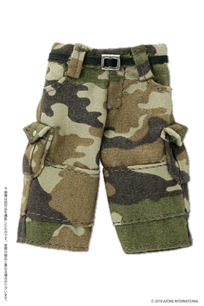 1/12 Half Cargo Pants (Camo Pattern khaki), Azone, Accessories, 1/12, 4560120207995